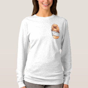 Tasche niedlicher Pekingese Welpen-Hund T-Shirt