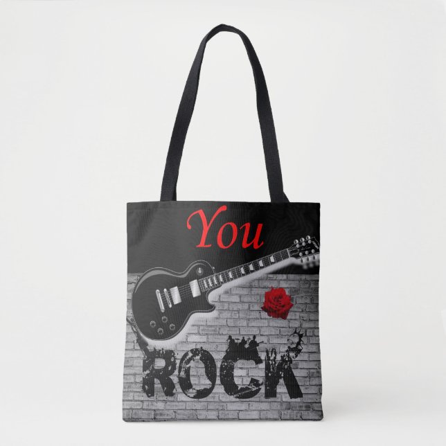 Tasche Rockmusik (Vorderseite)
