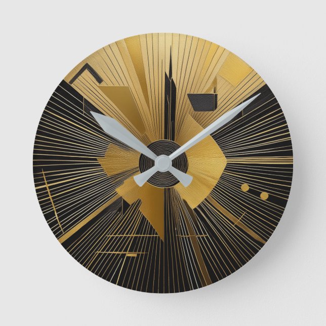 Tasche Runde Wanduhr (Vorderseite)