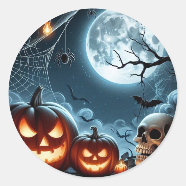 Tasche Runder Aufkleber (Vorderseite)