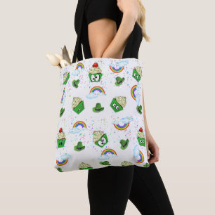 Tasche Saint Patrick's Day Regenbogen Cupcakes