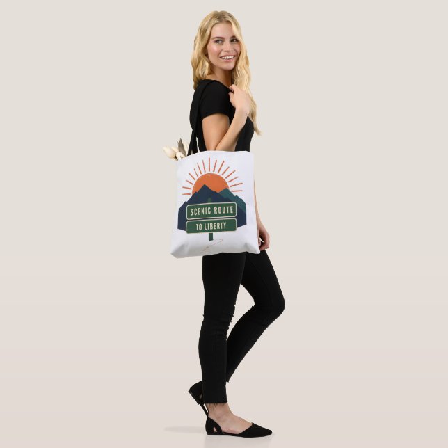 Tasche 'Scenic Route To Liberty' (Am Model)