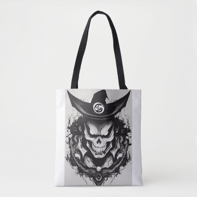 Tasche, SchulterTasche EVIL BEÄNGSTIGEND All-Over- Tasche (Vorderseite)