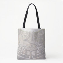 Tasche (Schwergewicht) - LABYRINTH (Alabaster)