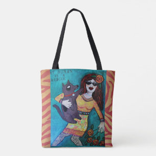 Tasche Tasche-mein Mensch ist eine Rettung