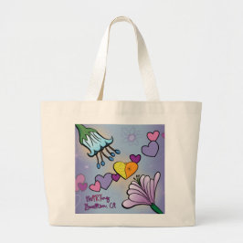 Tasche - theARTing Blume - Buellton.Art