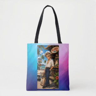 Tasche/Tote-Bag Rockachibi Bruce Morgendämmerung Tasche