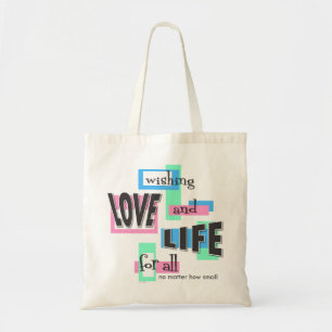 Tasche, um Ihre pro-life Überzeugungen zu teilen. Tragetasche