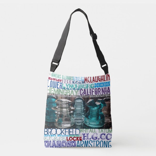 TASCHE VINTAGER GLASSCHULATOREN (Vorderseite)