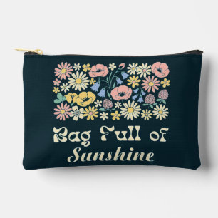 Tasche voller Sonnenschein – Retro-Blütenpracht