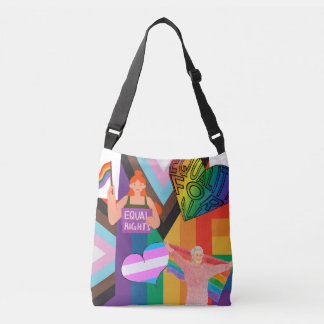 Tasche von Fortschritt und Stolz