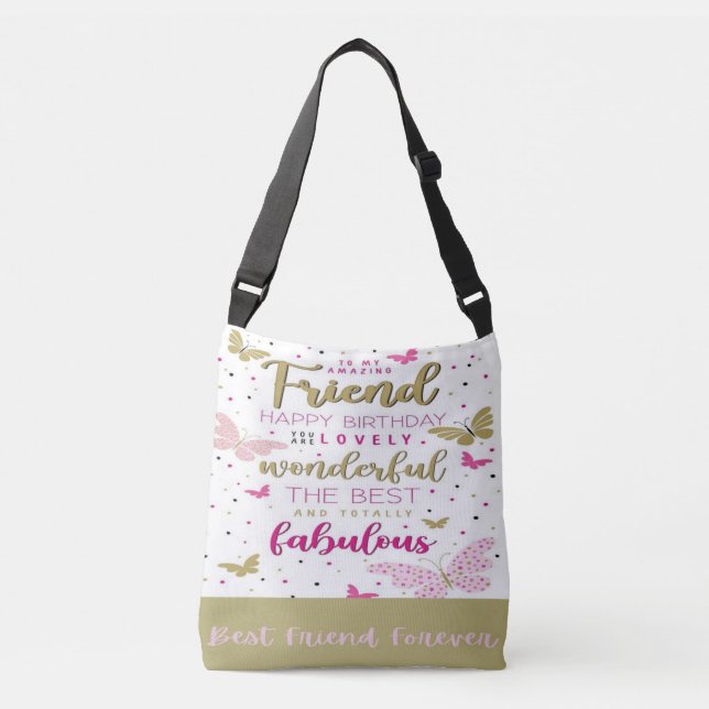 Tasche von inspirierenden Zitaten für Freunde (Vorderseite)