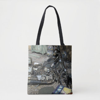Tasche von Motorrädern