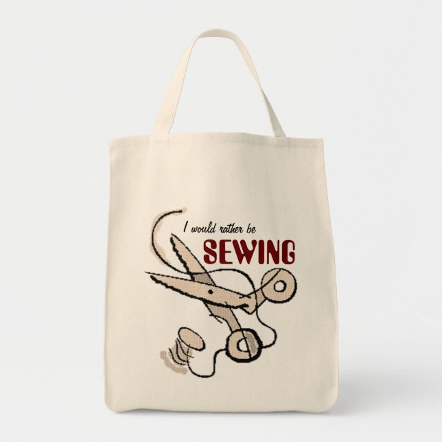 Tasche von Nähwaren (Vorne)