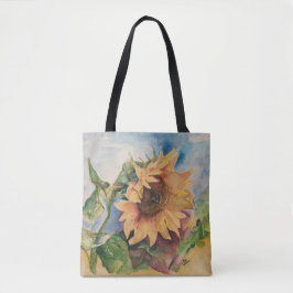 Tasche von Sonnenblumen