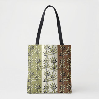 Tasche von Unkraut und Streifen