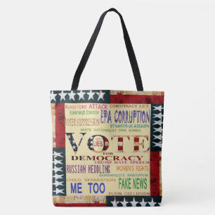 Tasche 'Vote For Democracy'
