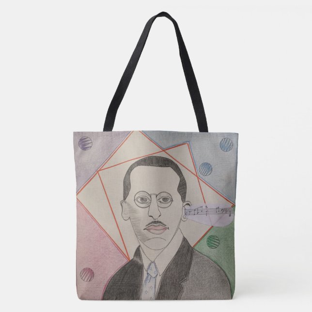Tasche w/Strawinsky & Violist von Tony Cimino (Vorderseite)