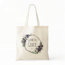 Tasche 'Wachse in Gnade'