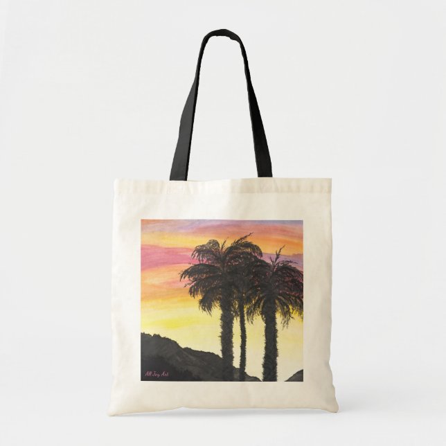 Tasche - "Wüstentraum" von All Joy Art (Vorne)