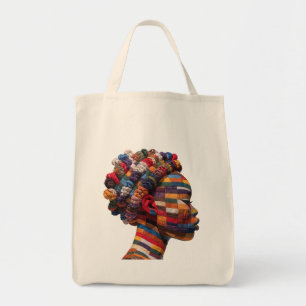 Tasche zum Feiern der farbenfrohen Kunst des Quilt