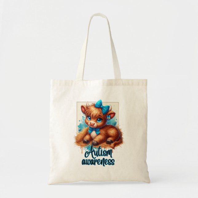 Tasche zur Sensibilisierung für Autismus (Vorne)