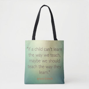 Taschen-Bildungszitate Tasche