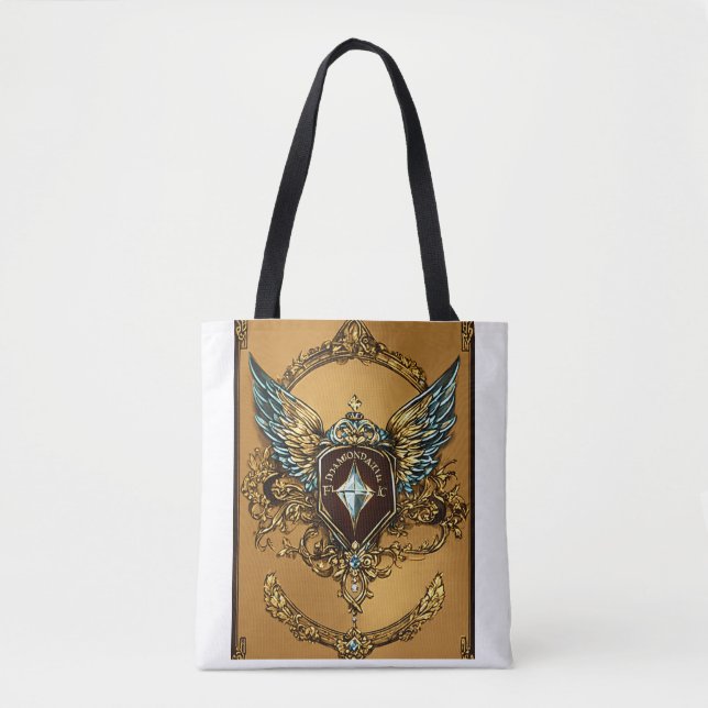 "Taschen, die Stil sprechen" Tasche (Vorderseite)