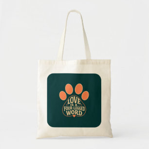 Taschen-Druck-Typografie-Geschenktasche für Hausti Tragetasche