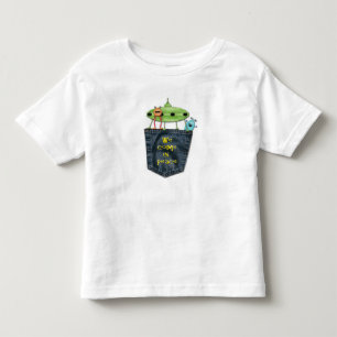 Taschen-Peek-a-Boo - Wir kommen in Frieden Aliens Kleinkind T-shirt