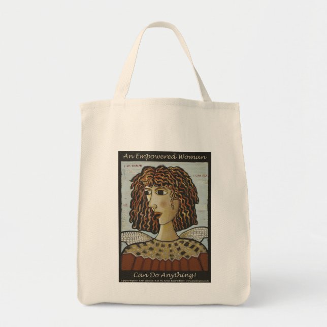 Taschen-Tasche - Bevollmächtigung der Frau Tragetasche (Vorne)
