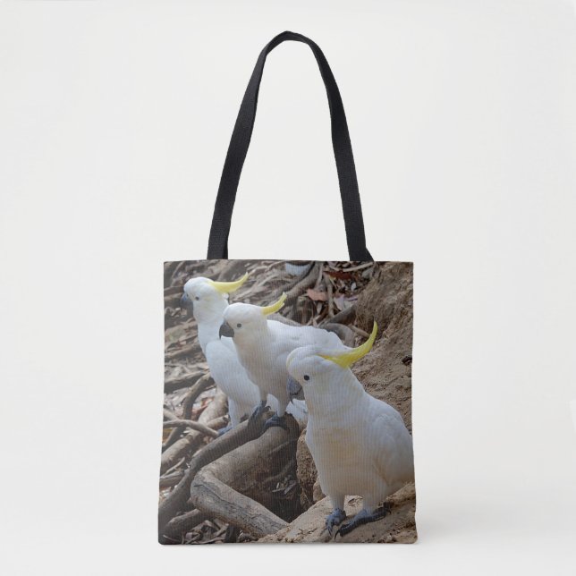 Taschen-Tasche - die drei Cockatoos Tasche (Vorderseite)