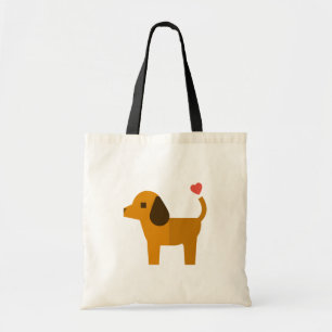 Taschen-Tasche Hund des Herzens I Tragetasche