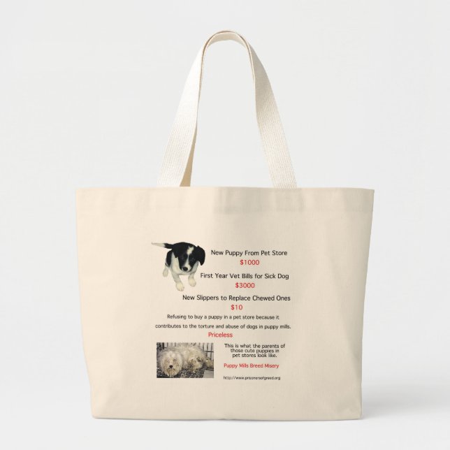 Taschen-Tasche Jumbo Stoffbeutel (Vorne)