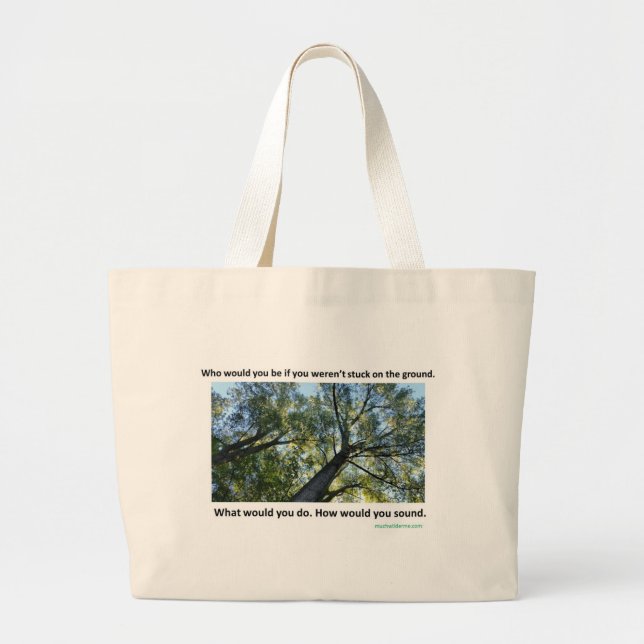 Taschen-Tasche Jumbo Stoffbeutel (Vorne)