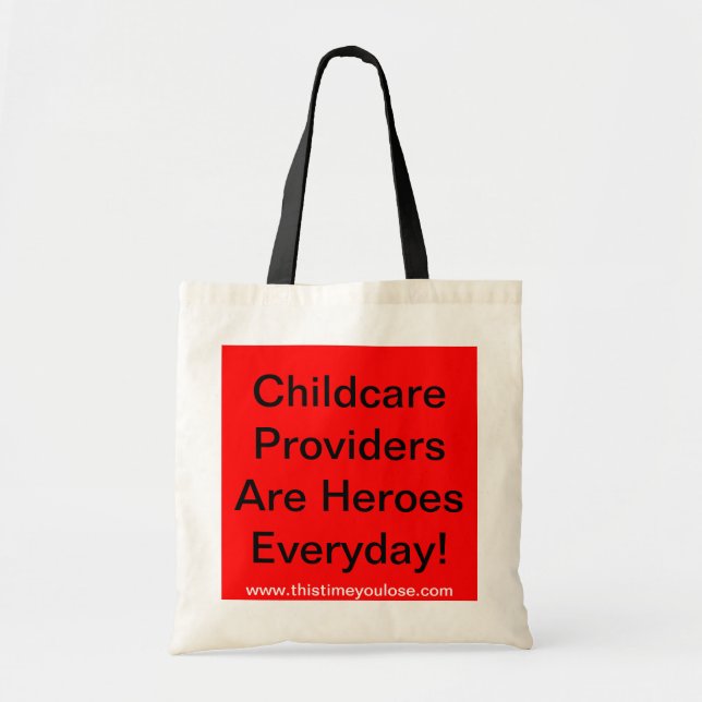 Taschen-Tasche. Kinderbetreuung ProvidersAre Tragetasche (Vorne)