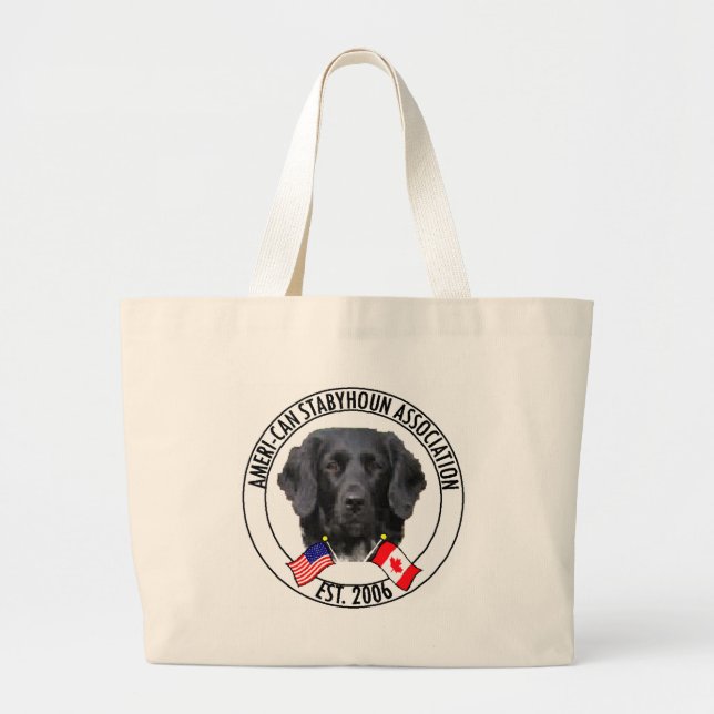 TASCHEN-TASCHE mit ASA-LOGO Jumbo Stoffbeutel (Vorne)