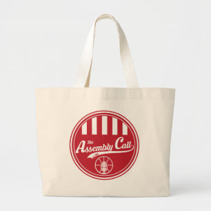 Taschen-Tasche mit Versammlungs-Anruf-Logo Jumbo Stoffbeutel