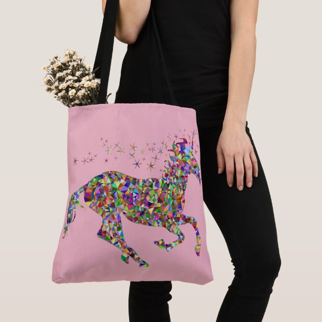 Taschen-Taschebunte Unicorn-Rosa-Geschenk-Tasche Tasche (Von Nahem)