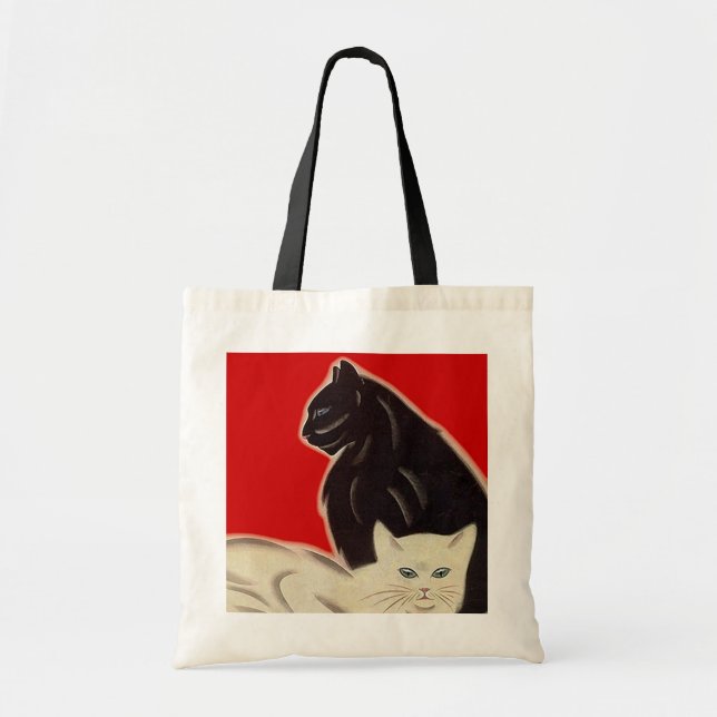 Taschen-Taschen-Kunst-Deko-Art Catz Katzen ins Tragetasche (Vorne)