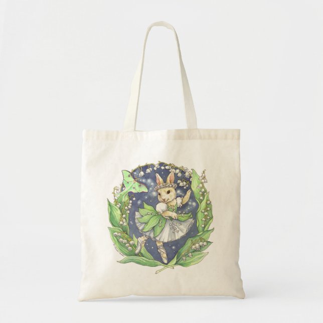 Taschen-Taschen-Lilie des Tales Tragetasche (Vorne)