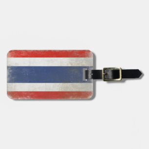 Taschen-Umbau mit beunruhigter Thailand-Flagge Gepäckanhänger