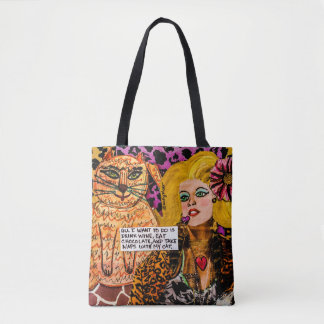Taschenalle Tasche, die ich will, um zu tun, ist, Tasche