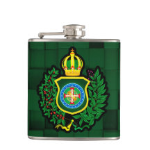 Taschenflasche Namensschild der Imperialen Fahne