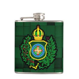 Taschenflasche Namensschild der Imperialen Fahne Flachmann
