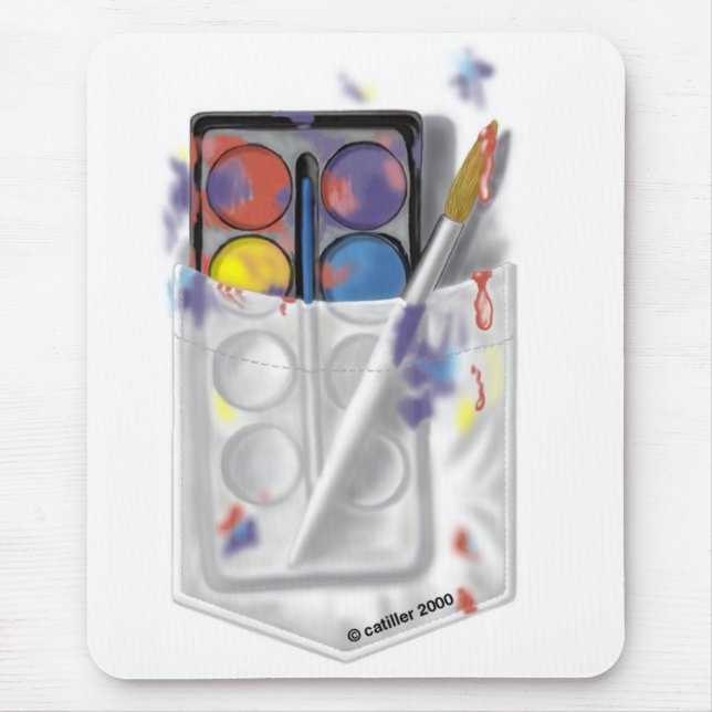 Taschenkünstler Mousepad (Vorne)