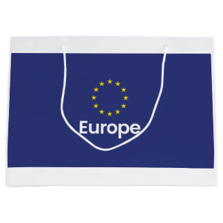   Taschenlogo europäisches Muster  Große Geschenktüte