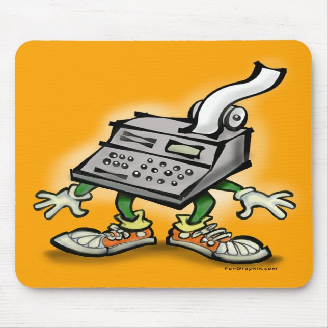 Taschenrechner Mousepad (Vorne)