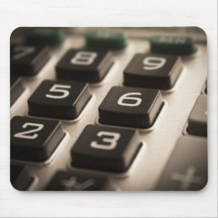 "Taschenrechner-Nahaufnahme " Mousepad