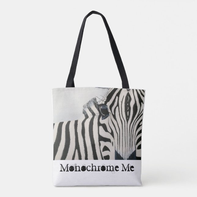 Taschentasche mit Zebraentwurf Tasche (Rückseite)